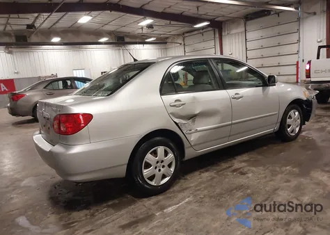 2007 Toyota Corolla Le из США, поврежденный, VIN JTDBR32E770119943